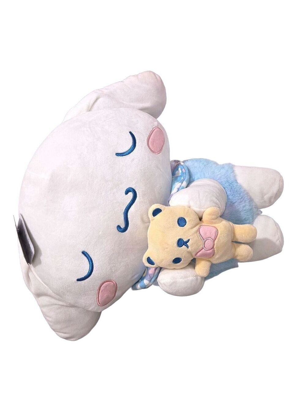 Jazwares Sanrio Cinnamoroll Sleeping Plush 18" Teddy Bear Bestie Dreamland NWT